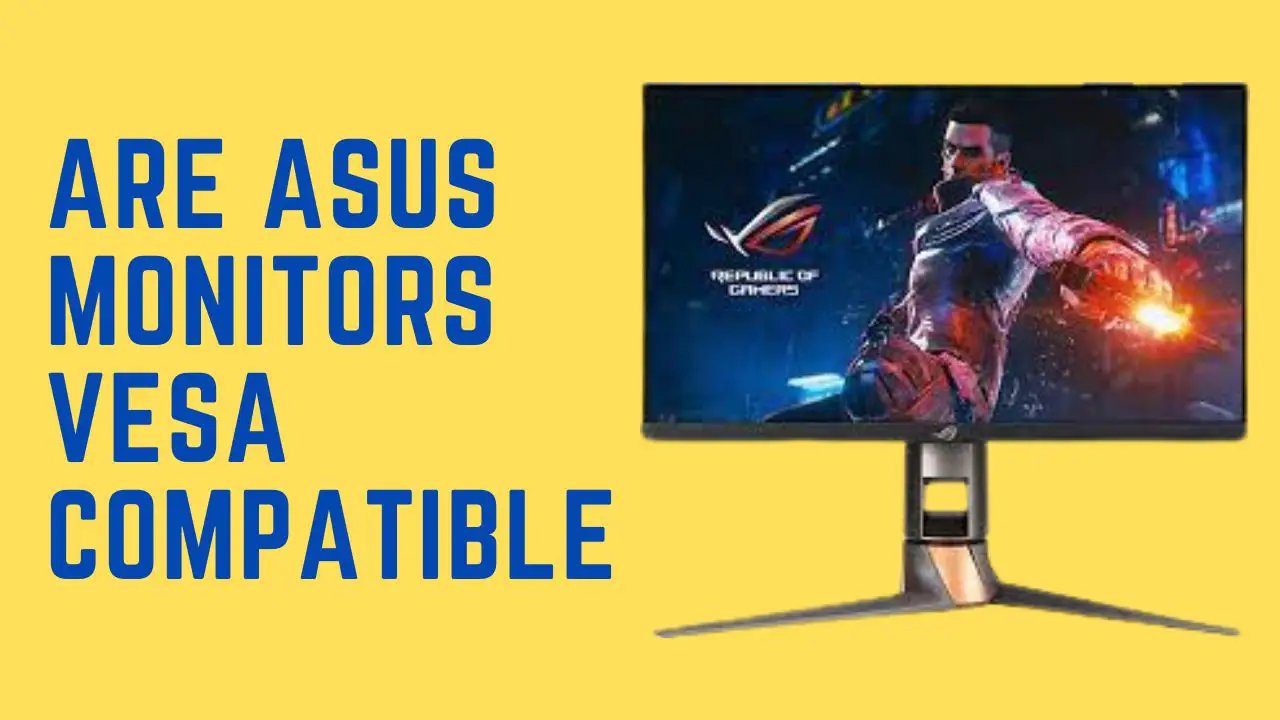 Are Asus Monitors Vesa Compatible
