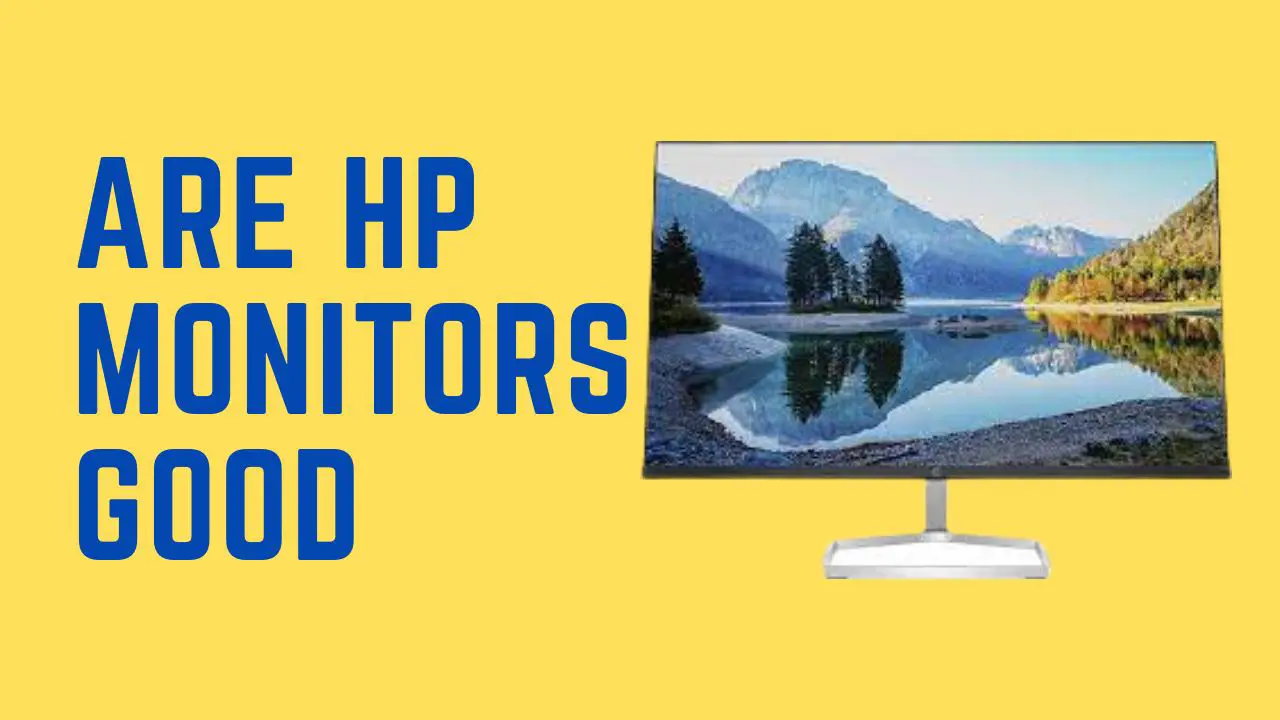 Are HP Monitors Good