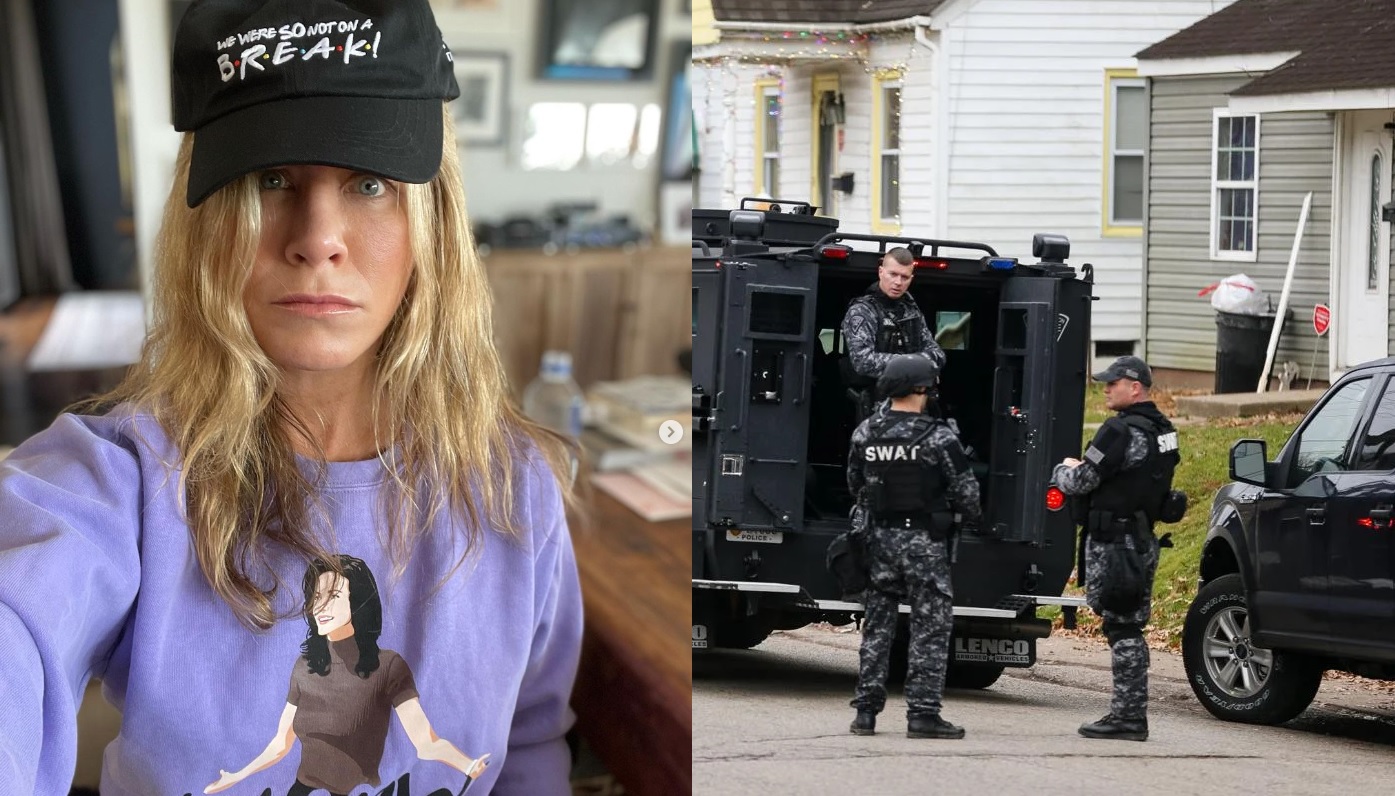 jennifer aniston swat police