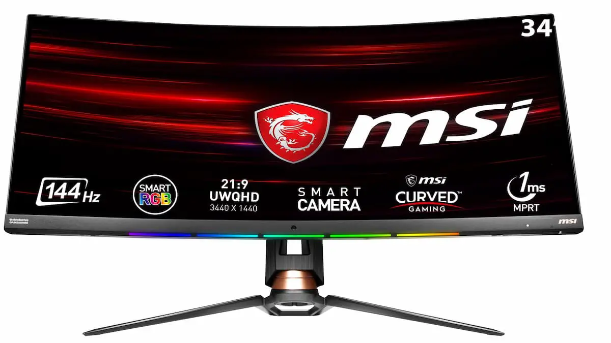 msi monitor horizontal lines